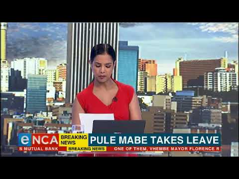 ANC spokesperson Pule Mabe takes leave