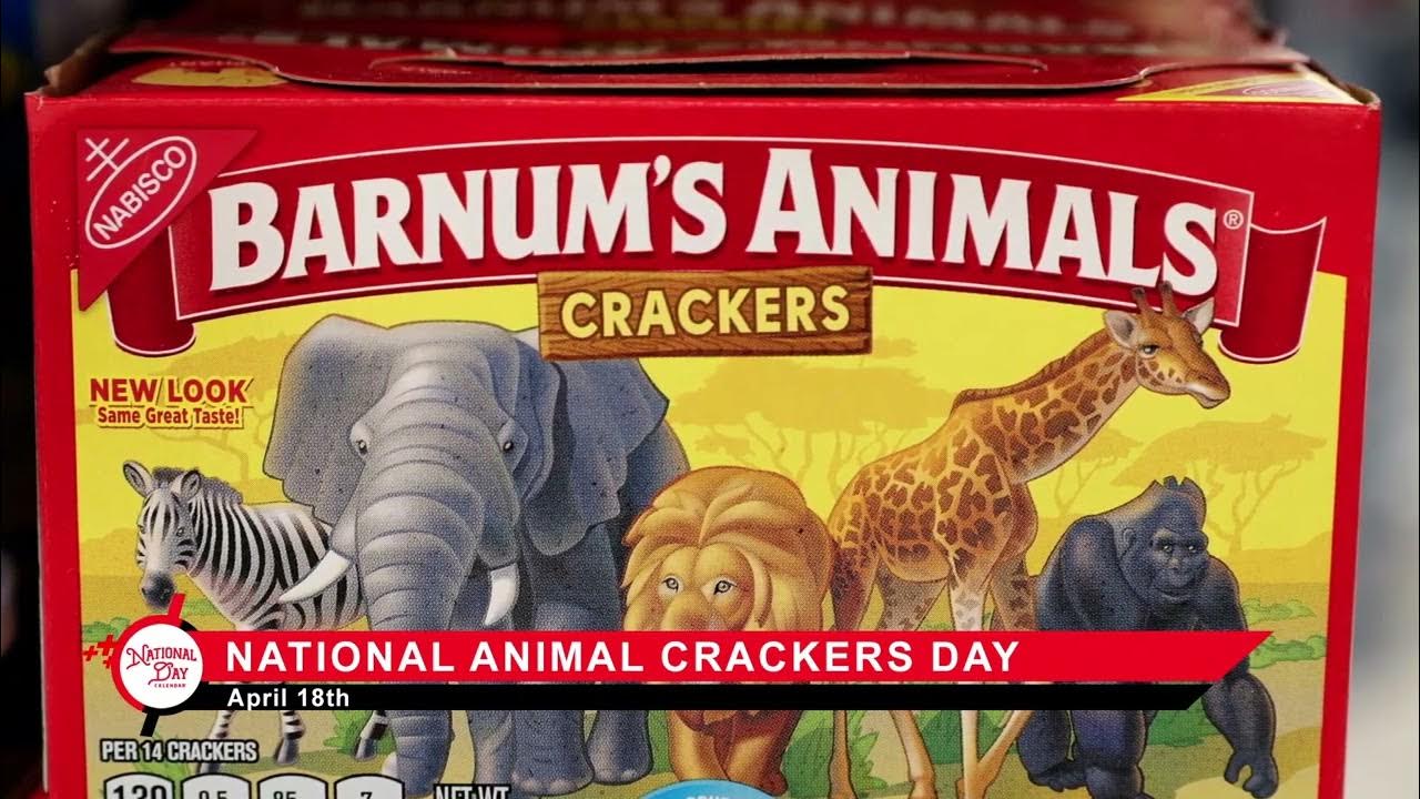National Animal Crackers Day on April 18 YouTube