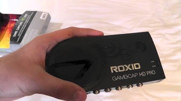 Roxio Game Capture HD Pro Unboxing