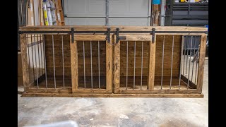 Building a Double Dog Crate