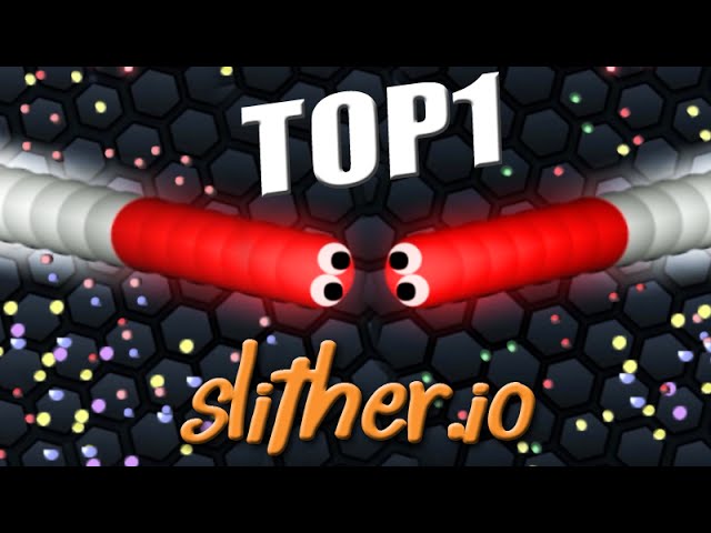 Slither.io - COBRA NO TOP3 de PRIMEIRA! (SLITHERIO) 