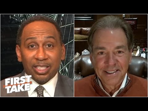 Stephen A. interviews Nick Saban on college football’s return | First Take