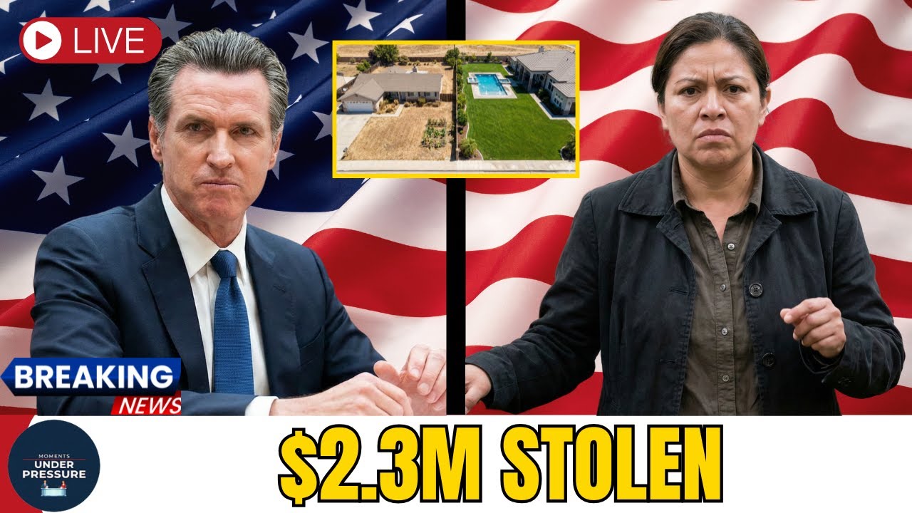 Single Mother Fined $500 For Watering Vegetables — Gavin Newsom's Donor Had Pool Party, ZERO Fines