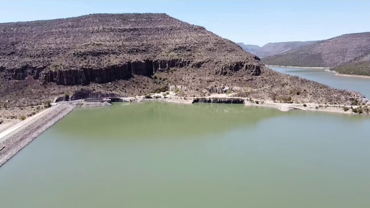 Presa Guadalupe Victoria, Durango a 90 metros de altura - YouTube