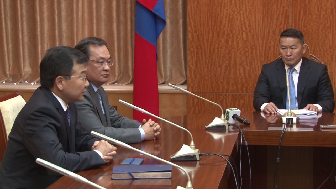 Ерөнхийлөгч Х.Баттулга АТГ-ын дарга Х.Энхжаргал, Ерөнхий прокурор М.Энх-Амгалан нартай уулзлаа