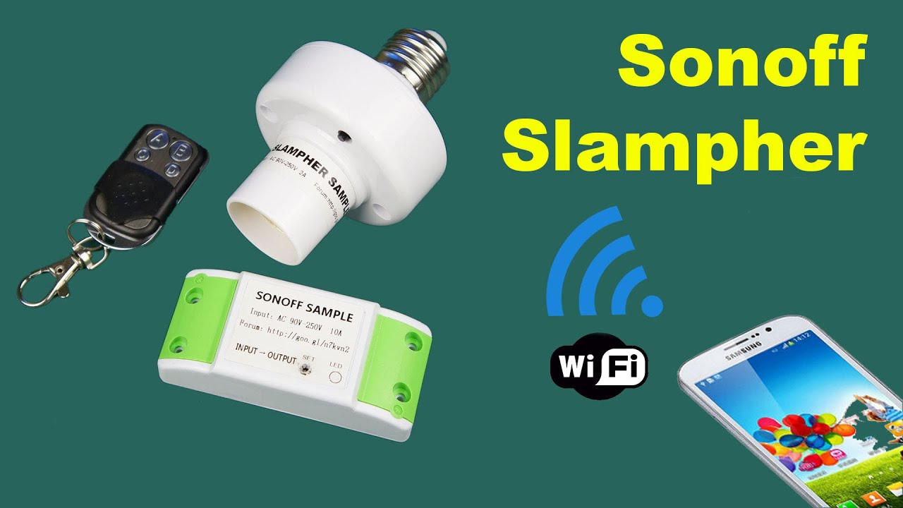 ⁣УМНЫЙ ВЫКЛЮЧАТЕЛЬ СВЕТА ТЕЛЕФОНОМ ЧЕРЕЗ Wi-Fi (Slampher и Sonoff)