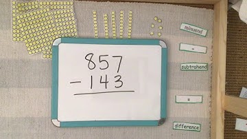 Static Subtraction with Golden Beads