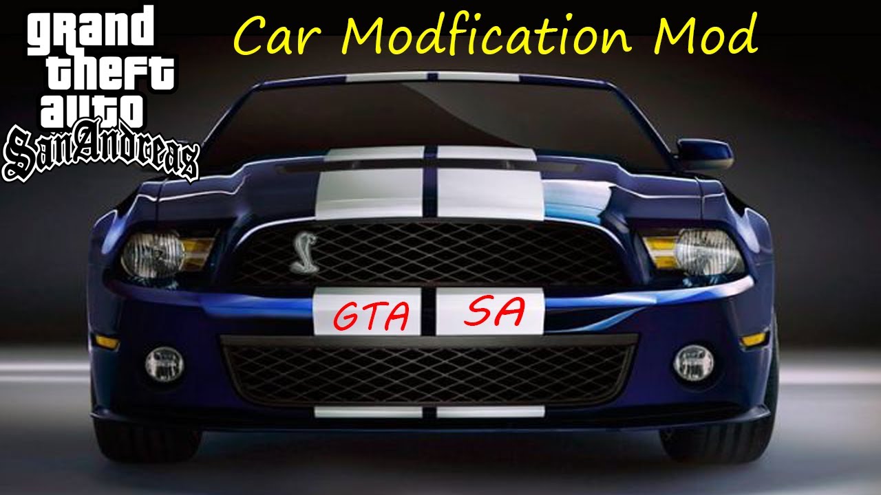 How to download and install Car Modification Mod for GTA San Andreas ...