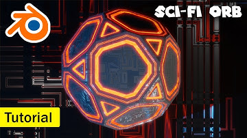 How to make Sci-Fi Orb in blender 2.91 | Part-1 | Blender Tutorial