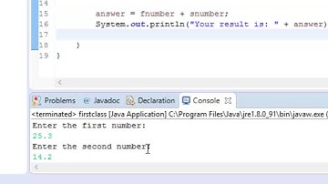 বেসিক জাভা প্রোগ্রামিং টিউটোরিয়াল - পার্ট ৬ ( Creating a basic calculator on java )