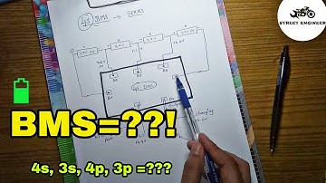 18650 Lithium ion battery  BMS step by step calculation