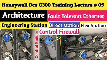 Honeywell dcs c300 training lecture #05/Honeywell  Dcs flex station/control firewall/control builder