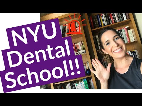 NYU Dental School 2020 (HOW TO GET IN!!)