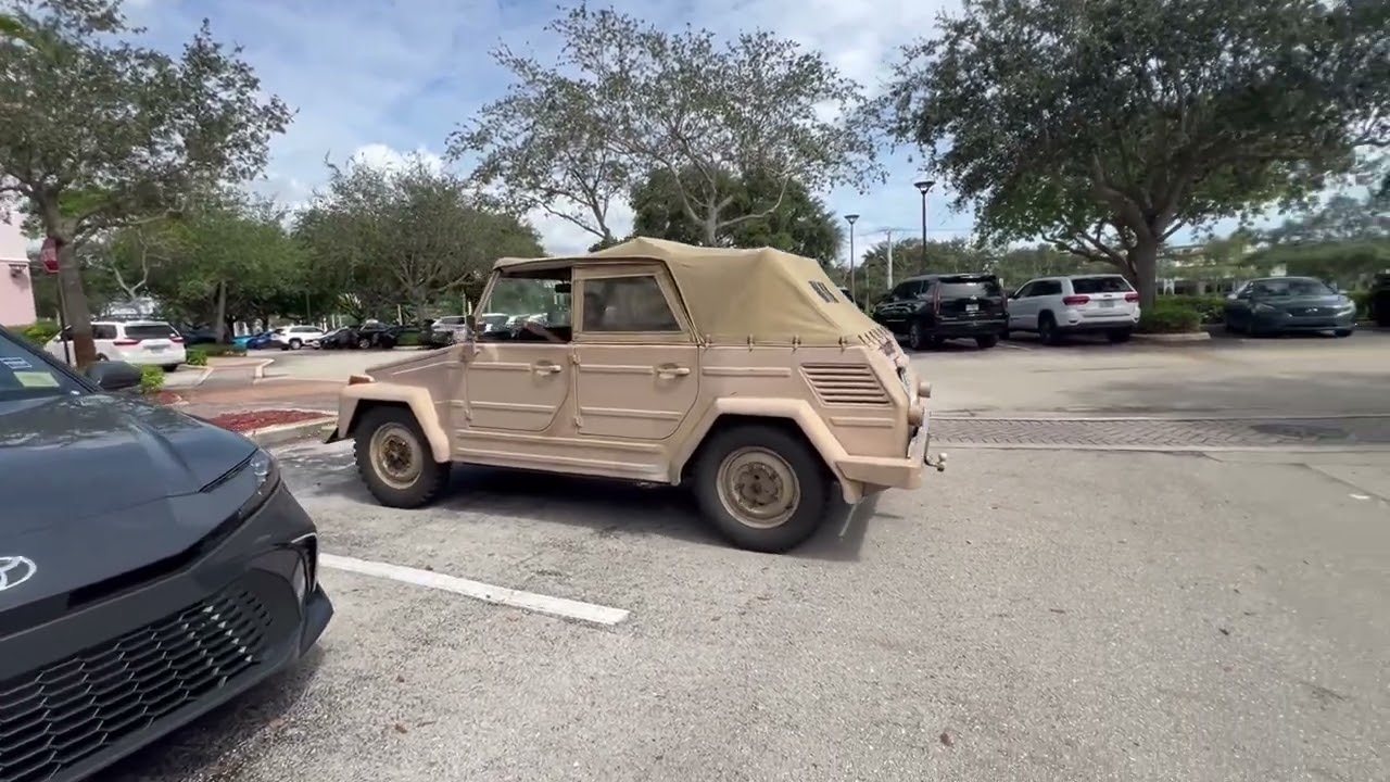 1973 Aircooled VW Volkswagen Thing Is Awesome