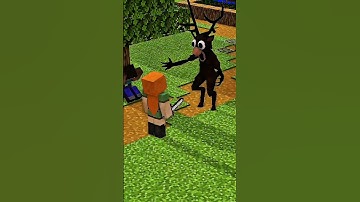 Herobrine With entities  =💀 #shorts #animation