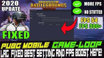 How To Fix Lag in PUBG Mobile Emulator 100% Work Best Setting For Tencent Emulator On Low End Pc