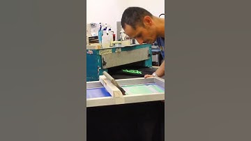 Puff Ink Screen Printing for Steppaz