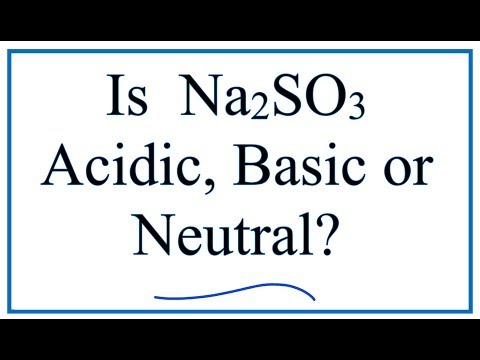 Wideo: Czy NaH2PO3 jest solą kwasową?