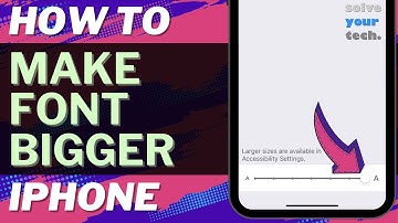 iOS 17: How to Make Font Bigger on iPhone