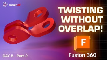 How to create linkage component in Fusion 360 Tutorial for Beginners Day 5 - Part 2