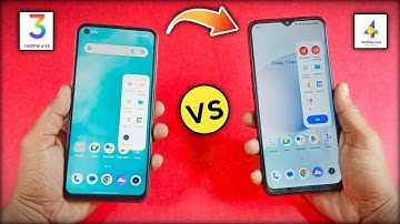 Realme UI 3.0 vs Realme UI 4.0 Smart Sidebar Full Comparison | realme UI 4.0 smart sidebar Features
