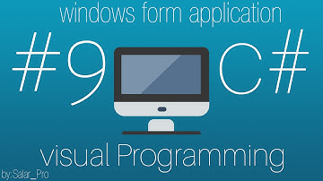 Tutorial #9 C# ToolBox For beginner [Kurdish] Speech to Text , Notifyicon , ProgressBar