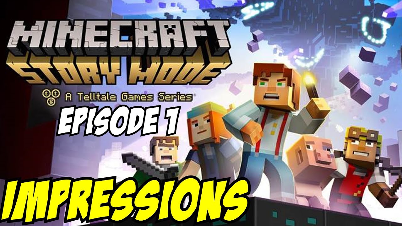 Minecraft Story Mode Episode 1 Review Impressions Telltale Games ...