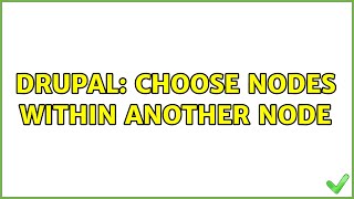 Drupal: Choose Nodes within another Node