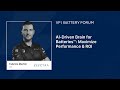 Battery Forum: How to Maximize Battery Performance and ROI with AI with Electra Vehicles