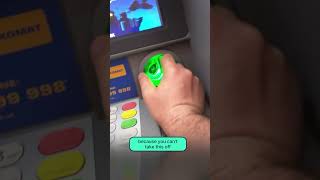 Finding an ATM Skimmer in Vienna #shorts