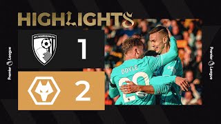 KALAJDZIC COMPLETES THE COMEBACK! AFC Bournemouth 1-2 Wolves | Highlights