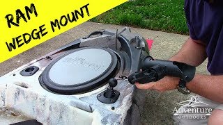 Ram Wedge Mount Assembly For Kayaks & Boats