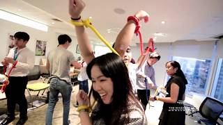 The magic rope Handcuff challenge team building activity corporate events Bangkok Thailand