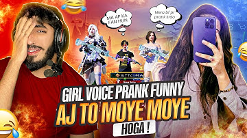 Girl Voice Prank Funny Aj To Moye Moye Ho Gya 😜