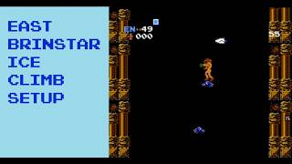 Brinstar ice climb setup (NES Metroid beginner tutorial)