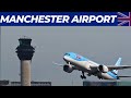Manchester airport live      thrilling  closeup action        thur 16th may 24