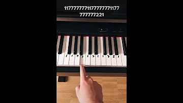 تعلم العزف على البيانو بل ارقام 