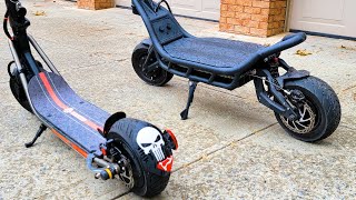 Electric scooter Nami Burn-E Viper Manhattan To Brooklyn First Ride Test