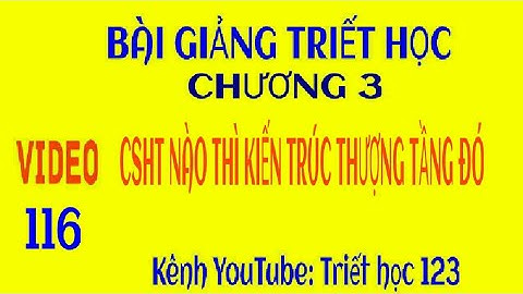 Kiến trúc thượng tầng là gì cho ví dụ năm 2024