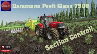 Dammann Profi Class 7500 Section Control - Farming Simulator 19 Mod Review screenshot 2