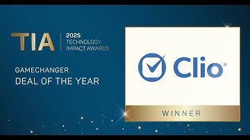 2025 Technology Impacts Award - Gamechanger - Deal of the Year - Clio