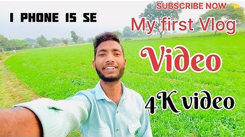 My first vlog  video 👈khet pe 🌾  I phone 15 se   