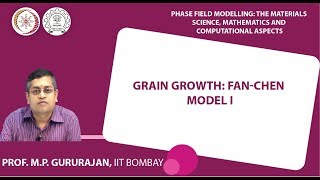 Grain growth: Fan-Chen model I