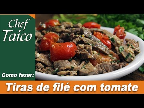 Vídeo: Bifes De Carne Ao Estilo Americano Com Tomate