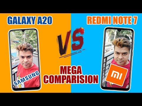 Samsung A20 VS Redmi Note 7 Honest Comparison, Which One You Should Buy, Must Watch Samsung A20 VS Redmi Note 7 Honest Comparison, Which One You Should Buy, Must Watch