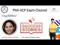 Mr. Vijay Lakhera - Cleared PMI-ACP Exam with 7AT - Proctor Based - Sharing Experience