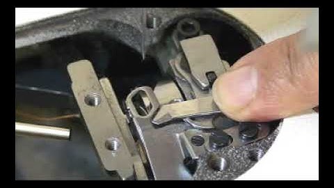 Adjustment of the Counter Knife for JUKI DDL-8700-7 Lock Stitch Automatic Thread Trimmer Machine