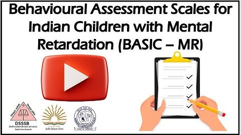 BASIC MR CHECKLIST | क्या है? Pyq | uses | Description | #specialeducation #Basicmrchecklist #dsssb