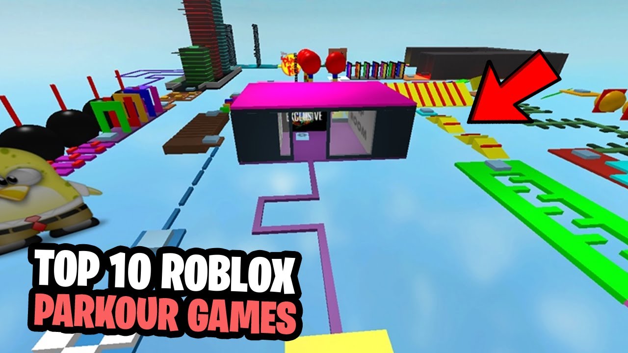 Top 10 Roblox Parkour Games Youtube - parkour roblox tips