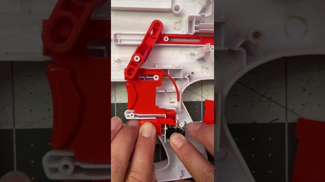 Nerf mod tips! Finding a good switch placement in your modded blaster. Still learning for sure :)